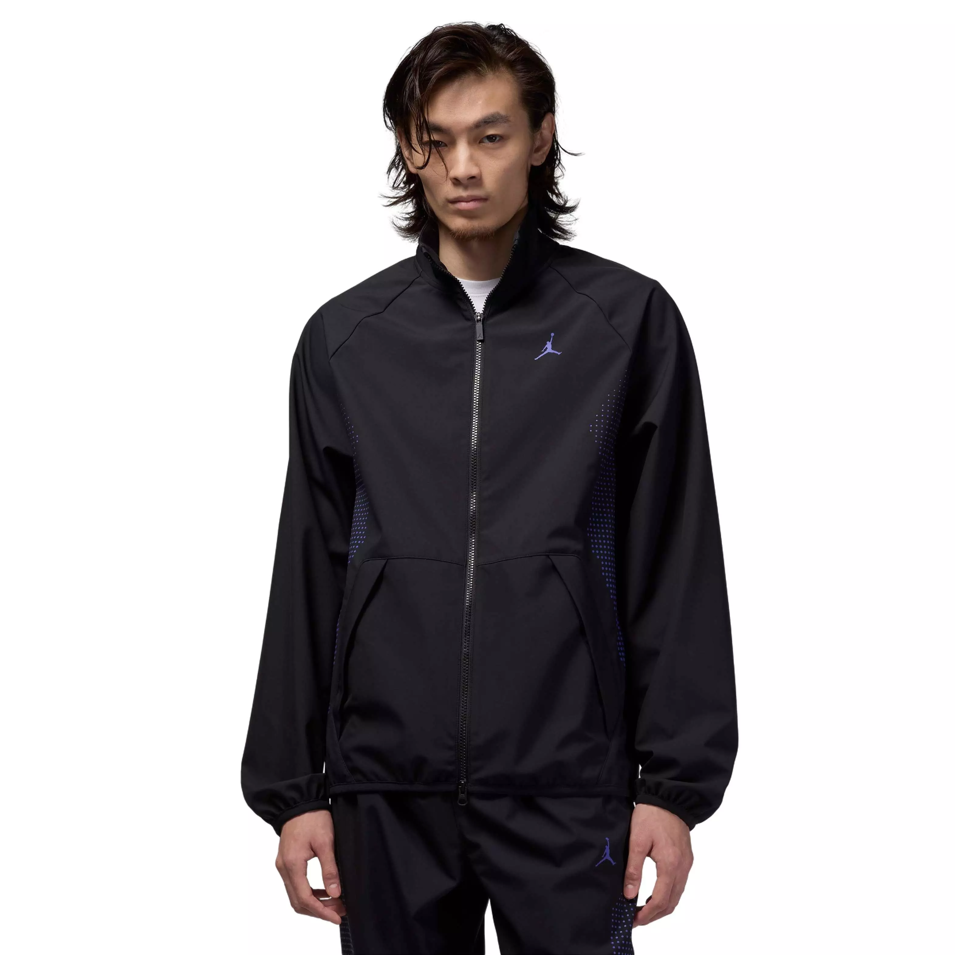 ◆ JORDAN WARM-UP JACKET Nike Jordan Mens Essentials Statement Warm-up Jacket L Black